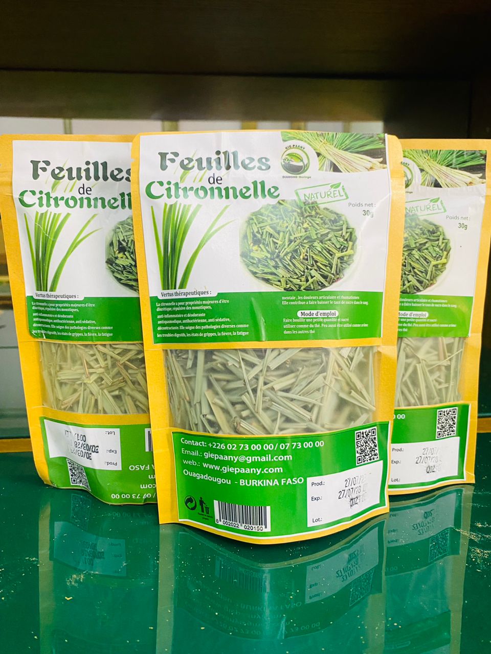 Feuilles sec